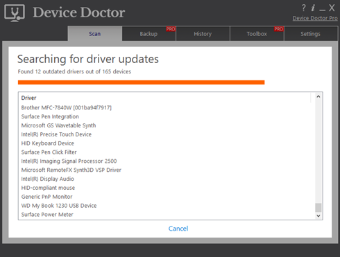 Checking for Free Driver Updates